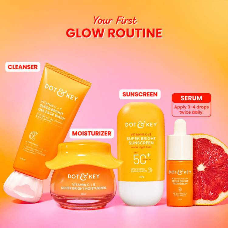 Dot & Key 10% Vitamin C+E Super Bright Face Serum With 5% Niacinamide & Blood Orange (20ml)