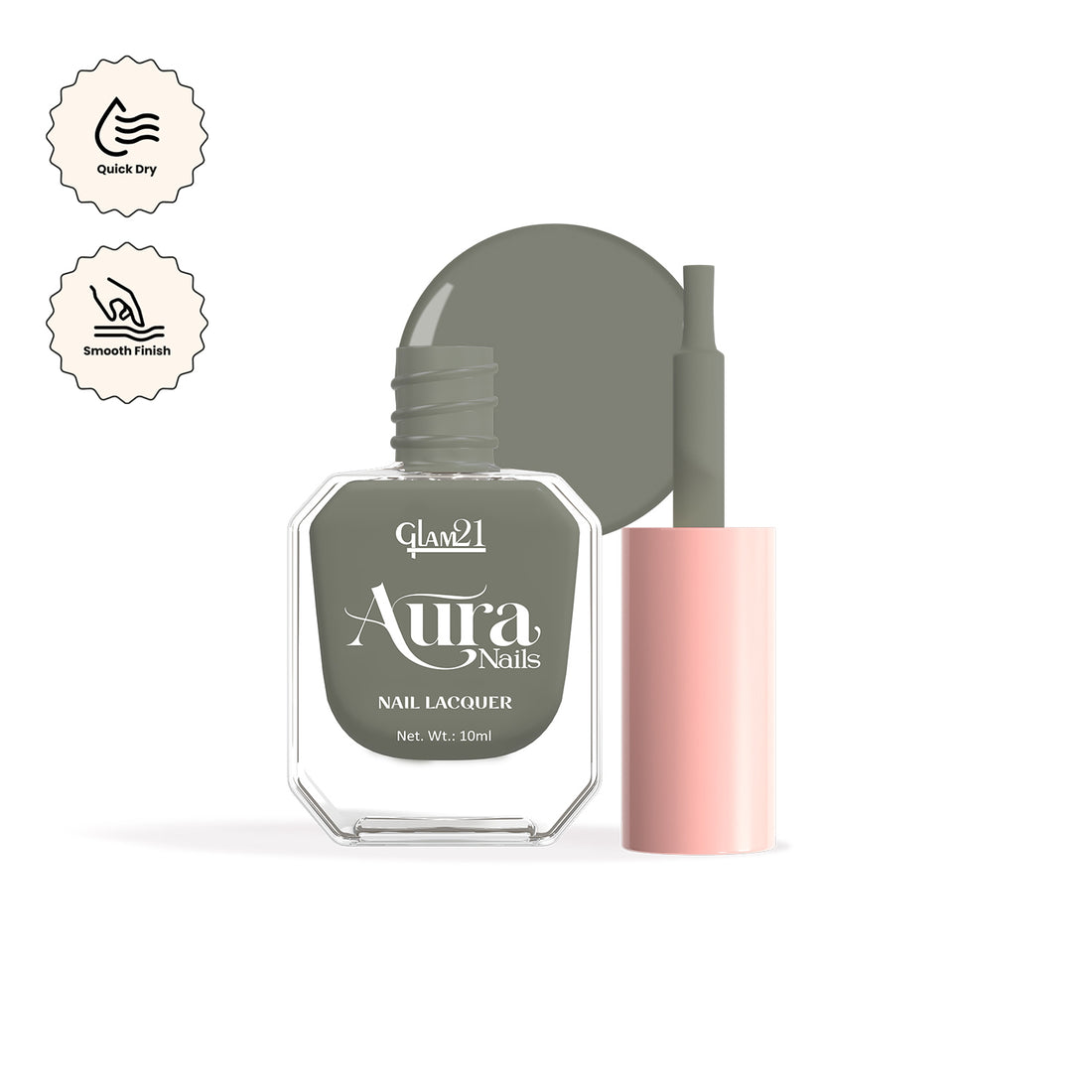 Glam21 Aura - Nail Lacquer (18Sage Green)