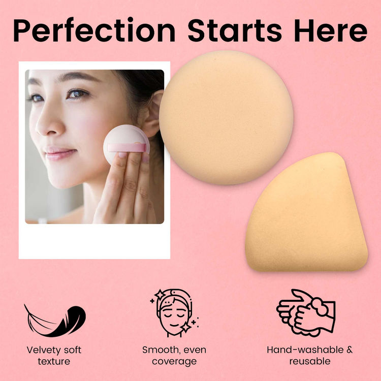 Colors Queen Makeup Puff - Pack of 2 (2pcs)