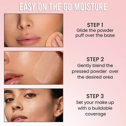 Insight cosmetics Moisture Lock Compact Foundation (02 Ivory Whisper)