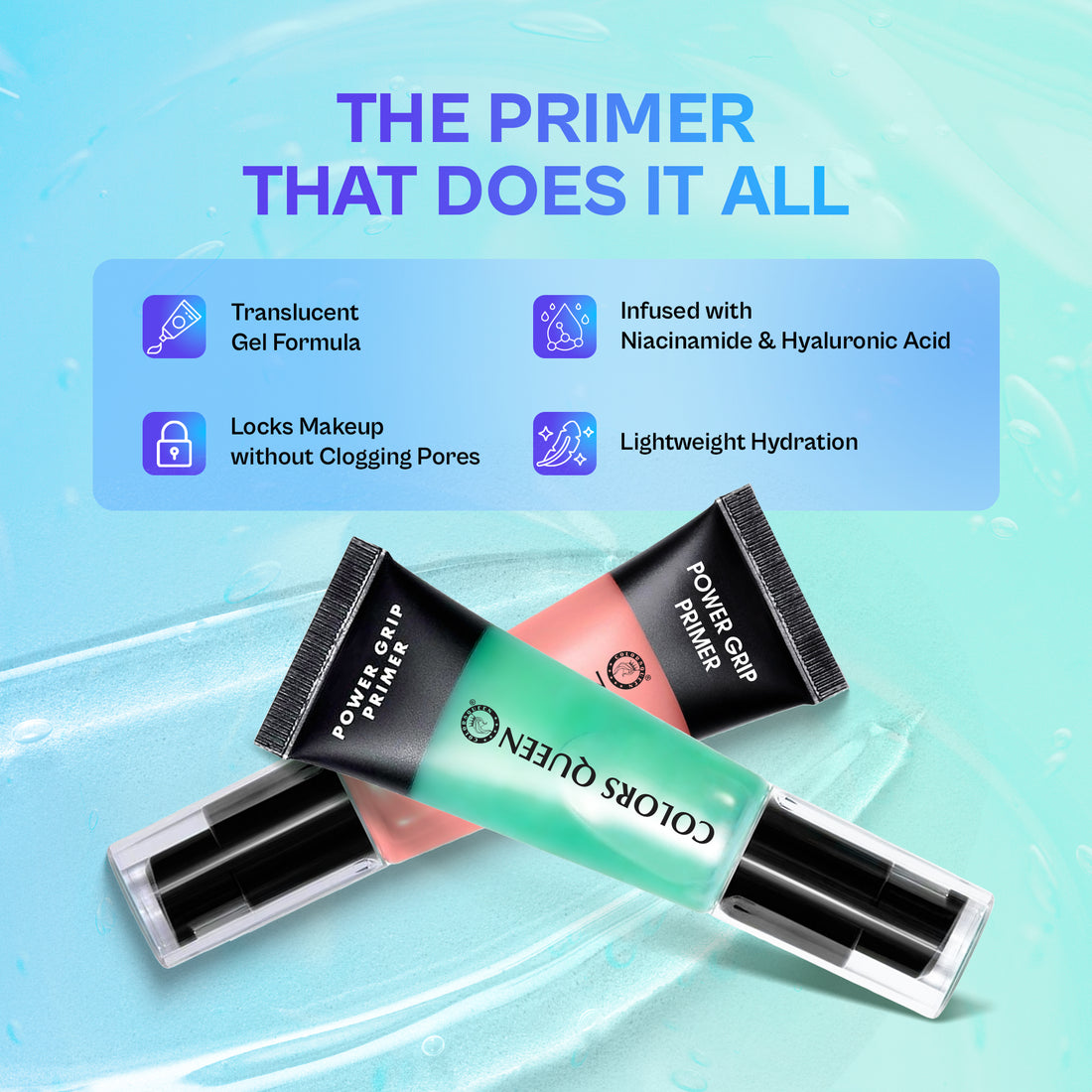 Colors Queen Power Grip Primer (01 Green)