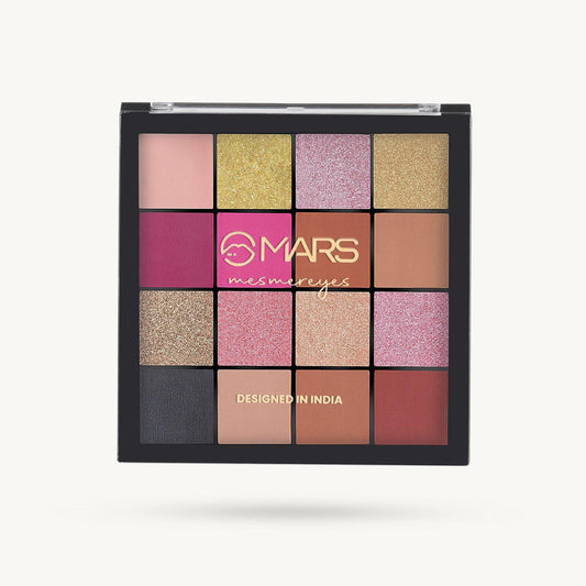 Mars 16 Color Eyeshadow Palette- Mesmereyes (01)