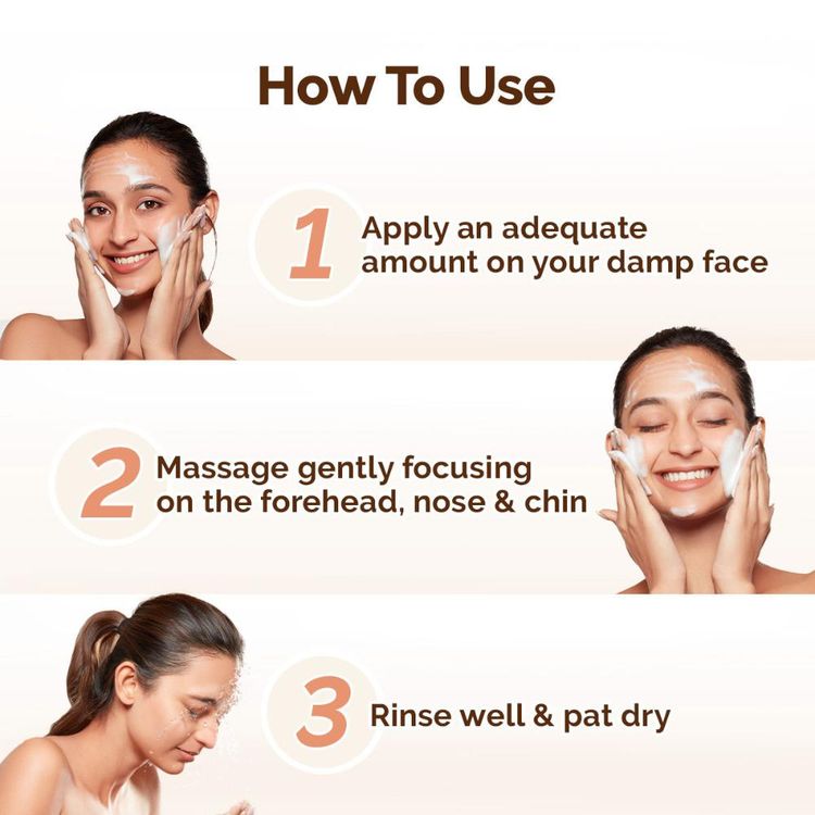 MamaearthChia Seed and Ceramides Oil-Free Face Wash for a Hydrated Glow (100ml)