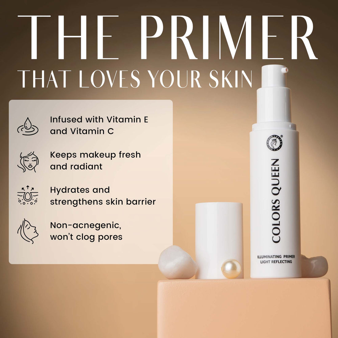 Colors Queen Illuminating Primer - Light Reflecting