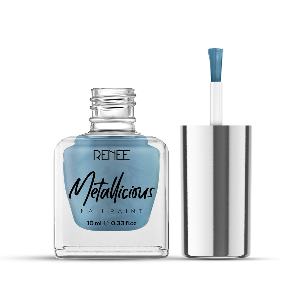 RENEE Metallicious Nail Paint (11 Mermaid Aqua)