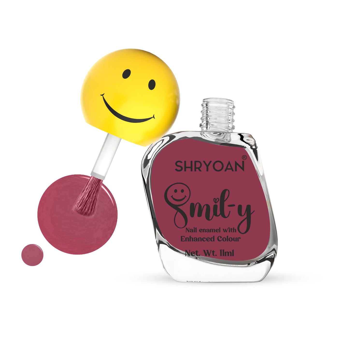 Shryoan Ultra Glossy Nail Paint(Cordovan)