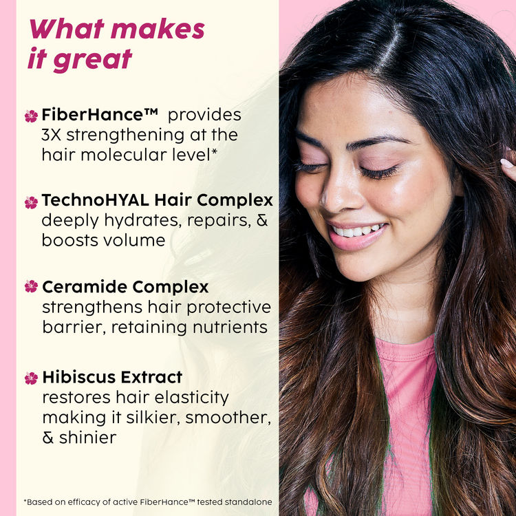 Plix Hibiscus Bond Repair Conditioner For Damaged, Frizzy Hair
(175ml)