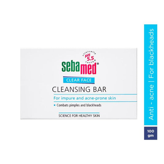 Sebamed Clear Face Cleansing Bar - For impure and oily skin
(100g)