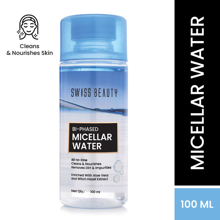 Swiss BeautyBi-Phased Micellar Cleansing Water (100ml)