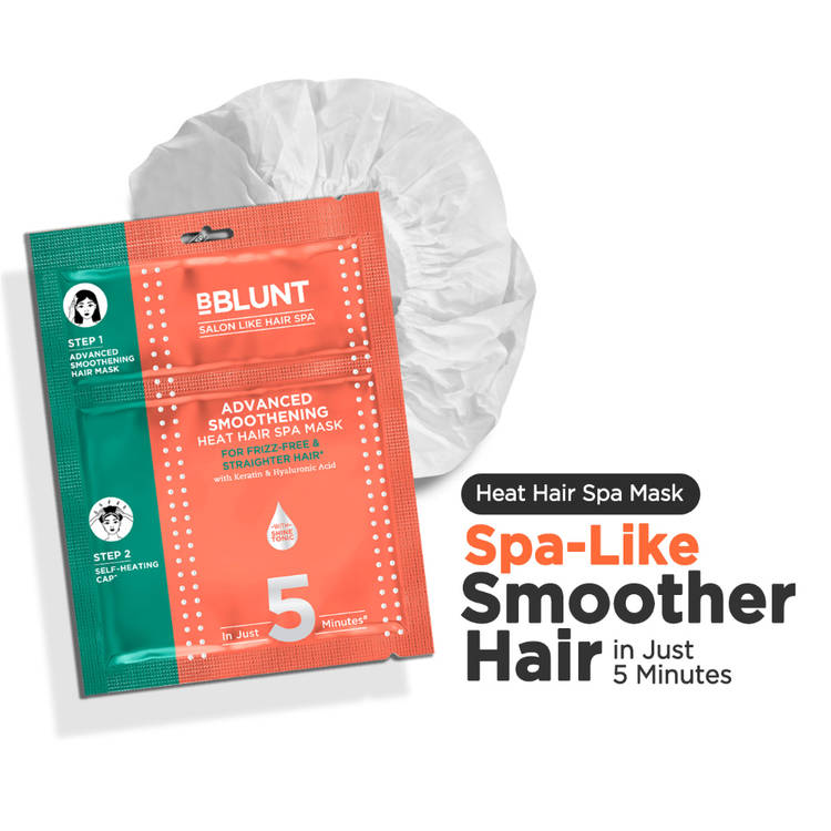 BBlunt Advanced Smoothening Heat Hair Spa Mask (70g)