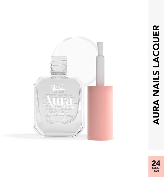 Glam21 Aura - Nail Lacquer (24Clear Cut)