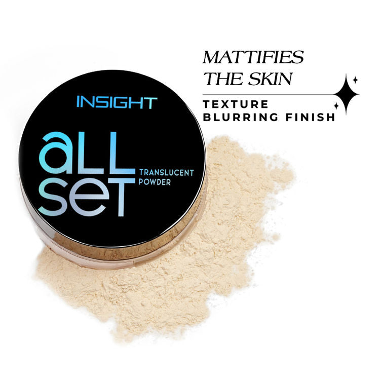 Insight Cosmetics All Set Translucent Powder - Butter Smooth (6g)