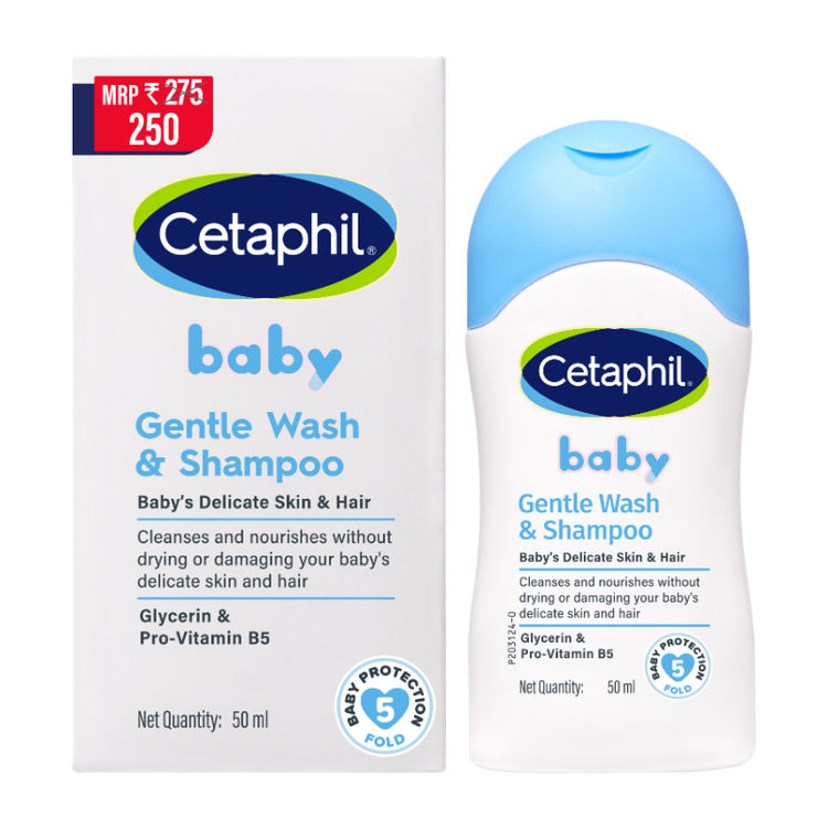 Cetaphil Baby Gentle Wash & Shampoo
(50ml)