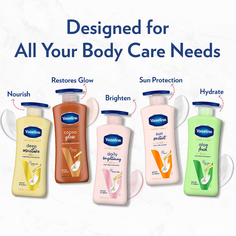 Vaseline Sun Protect SPF 30 Body Lotion With UVA + UVB PA+++
(600ml)