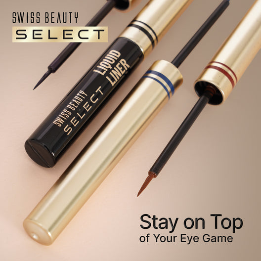 Swiss Beauty Select Here To Stay Liquid Liner (04 Magnet Black)