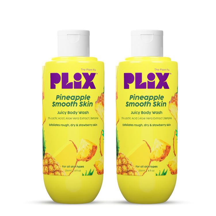 Plix Pineapple 5% Lactic Acid Exfoliating Body Wash (Pack of 2)
(2 pcs)