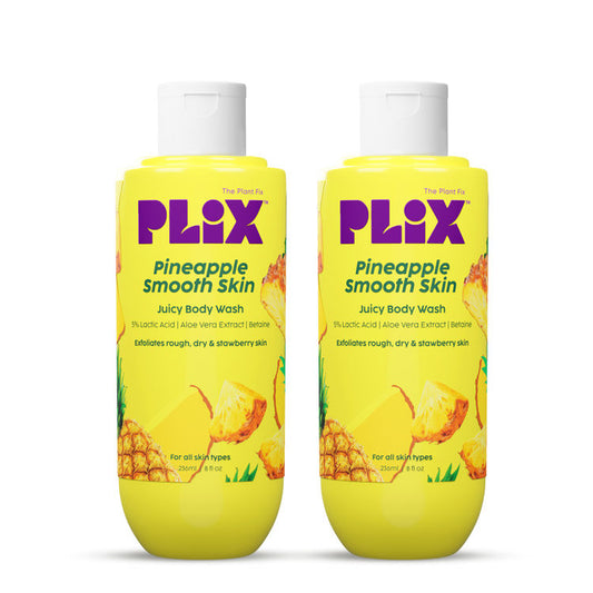 Plix Pineapple 5% Lactic Acid Exfoliating Body Wash (Pack of 2)
(2 pcs)