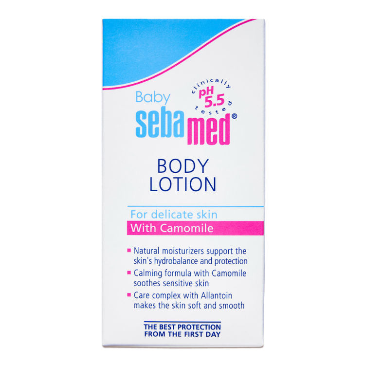Sebamed Baby Body Lotion, pH 5.5, Long Lasting Moisturiser, Quickly Absorbed
(50ml)