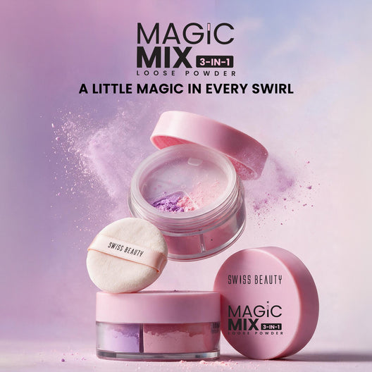 Swiss Beauty Magic Mix 3-In-1 Loose Powder