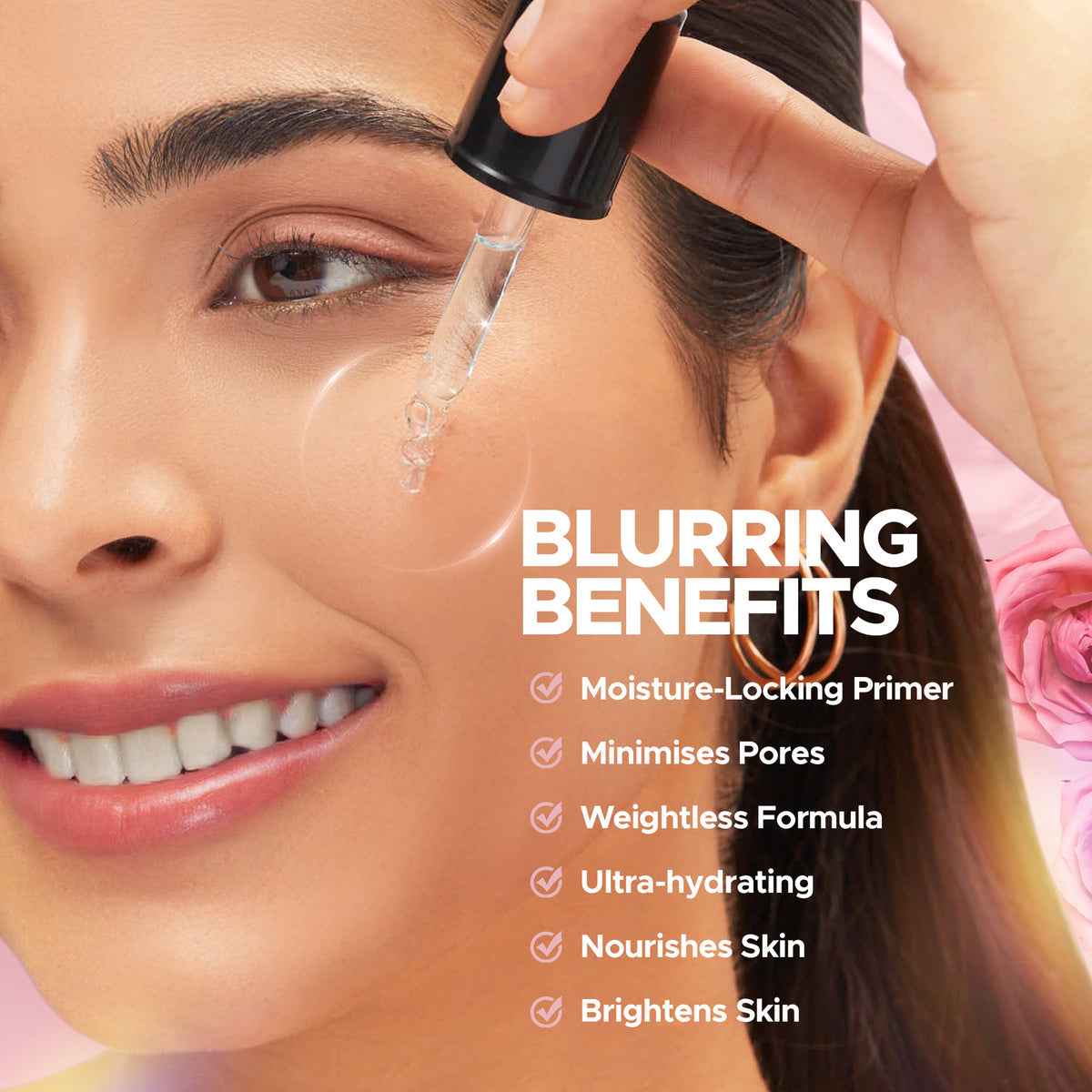 Hilary Rhoda SmoothBlur Primer Serum (Rose)