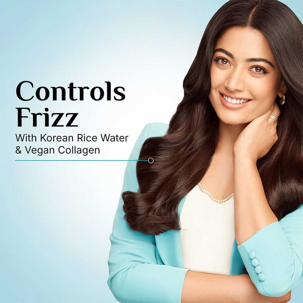 Pilgrim Korean Rice Water & Collagen Advanced Damage Repair Hair Serum SPF 35
Revives, Strengthens & Protects