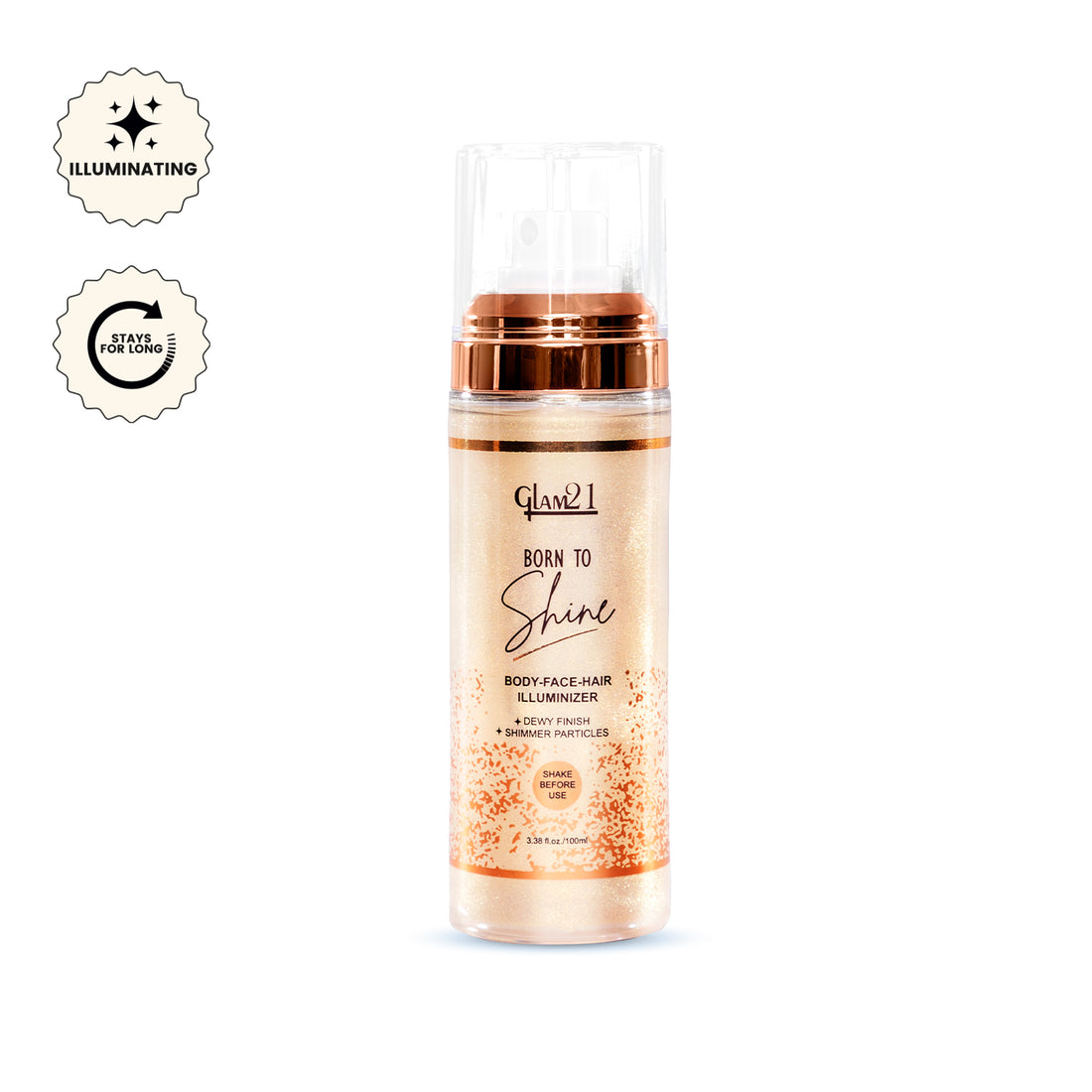 Glam21 Born to Shine Illuminioser spray (Golden)