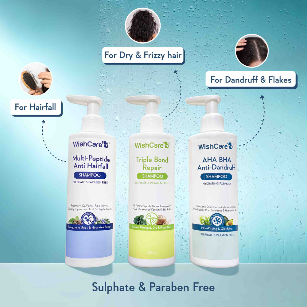 Wishcare Multi-Peptide Anti Hairfall Shampoo