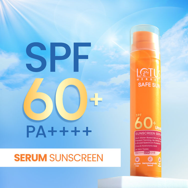 Lotus Herbals UltraRX Sunscreen serum SPF 60+ PA++++All skin typesDermatologically tested (50ml)