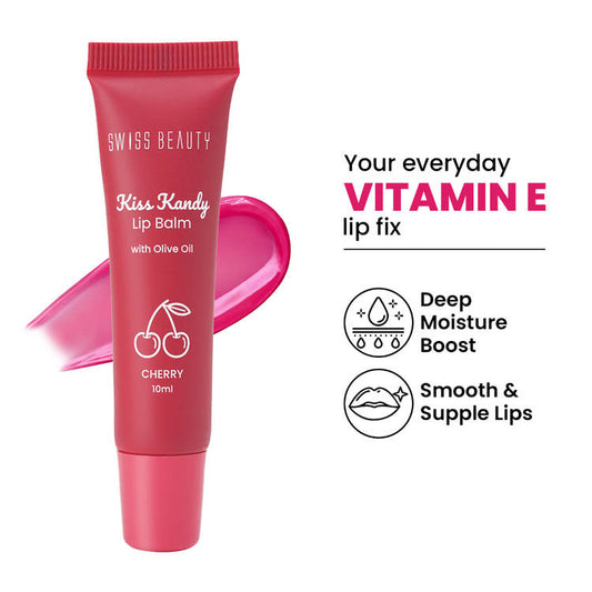 Swiss Beauty Kiss Kandy Lip Balm  (03 Cherry)