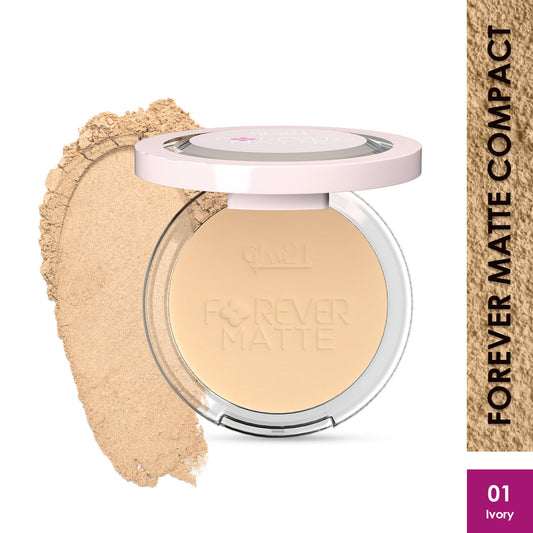 Glam21 Forever Matte Compact (01Ivory)