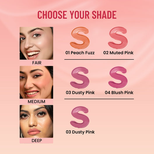 Swiss Beauty Dew It Up Liquid Blush 04(Blush Pink)