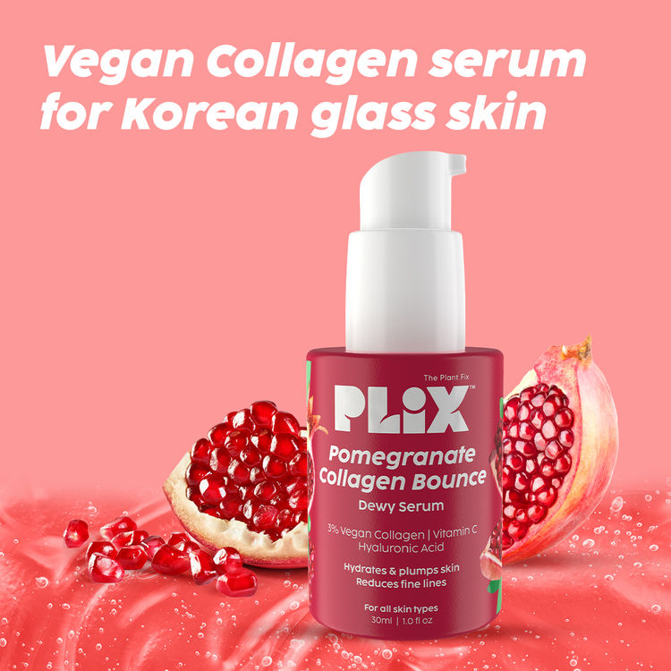 PlixPomegranate Collagen Bounce Serum
(30ml)