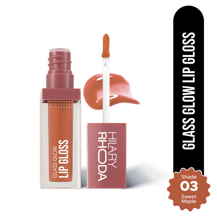 Hilary Rhoda Glass Glow Lip Gloss   (Sweet Maple 03)