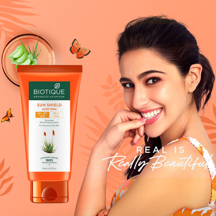 Biotique Aloe Vera Sunshield SPF 30 Lotion (150ml)