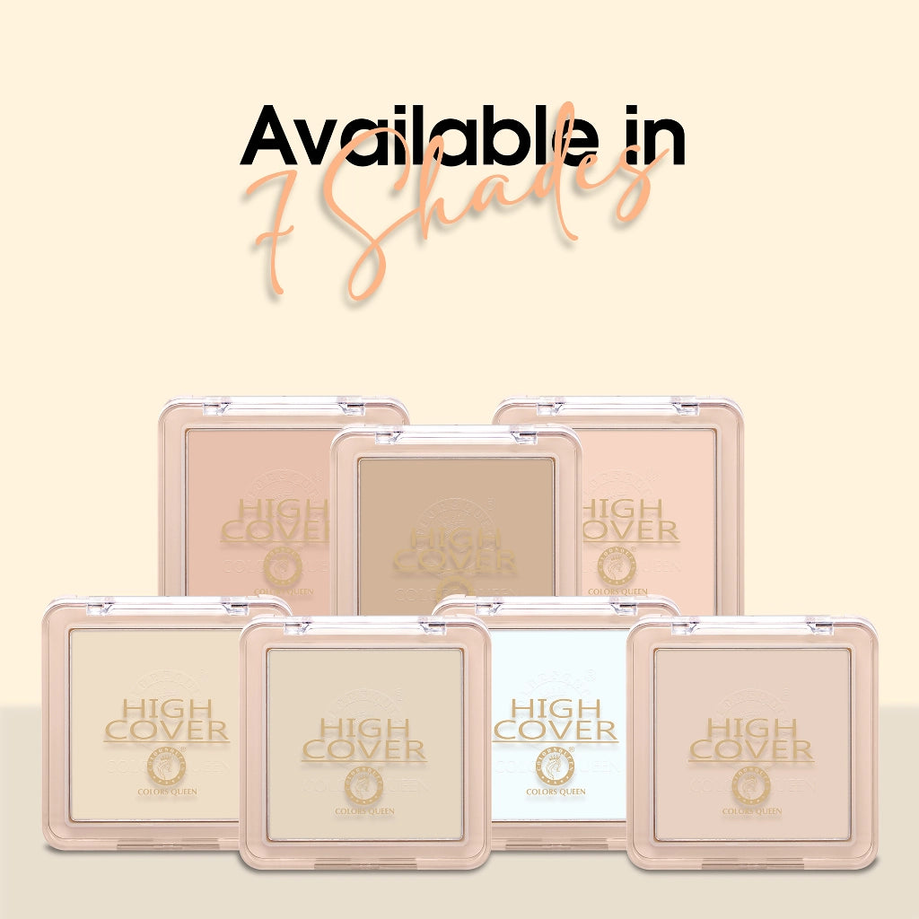 Colors Queen High Cover Compact Powder (06 Translucent)