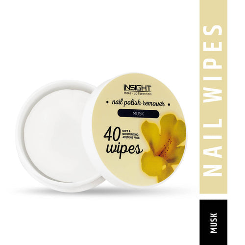 Insight cosmetics Nail Polish Remover Wipes - 40 (Musk)