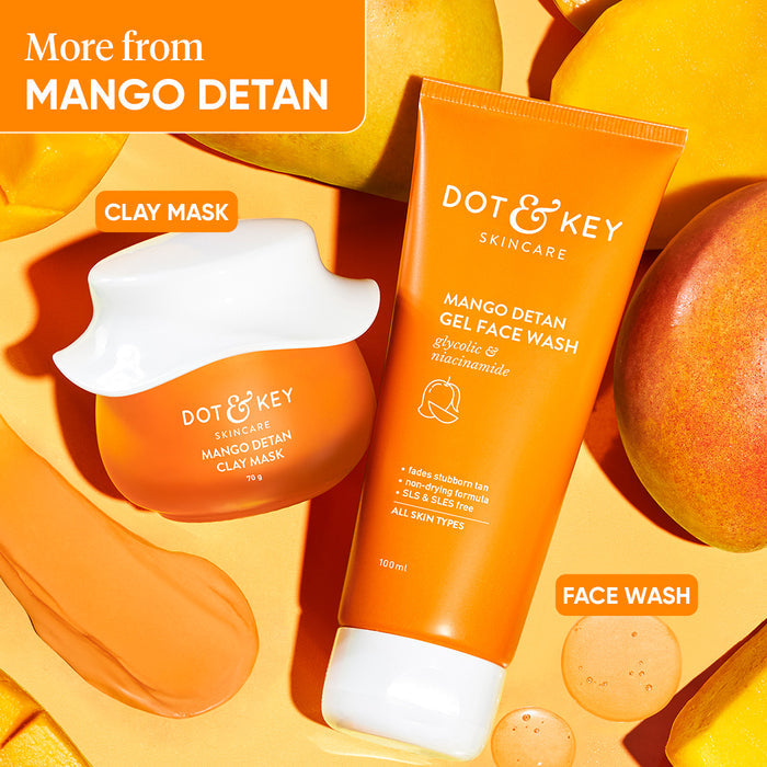 Dot & Key Mango Detan Clay Mask (70g)