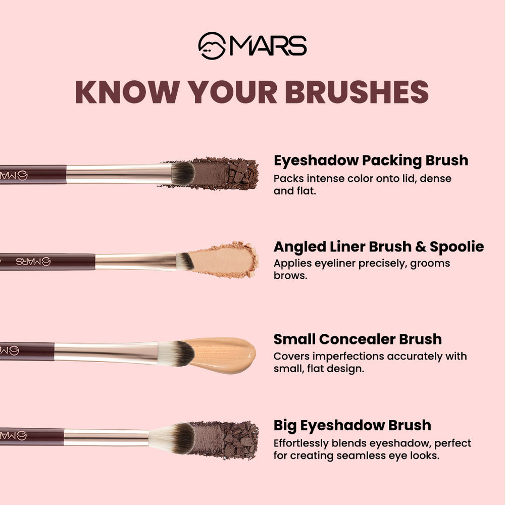 Mars Professional Brush Set | Pack of 12