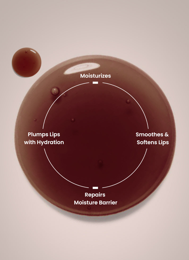 Hyphen Vip vintage lip balm with 1% vit e, 2% squalane & peptides - 10g