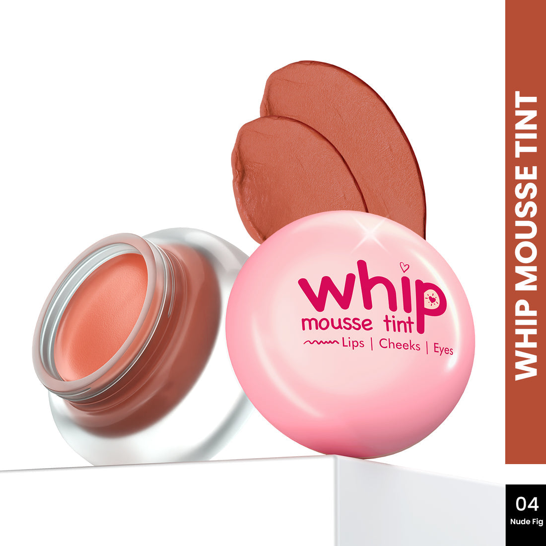 Glam21 Whip Mousse Tint (04 Nude Fig)