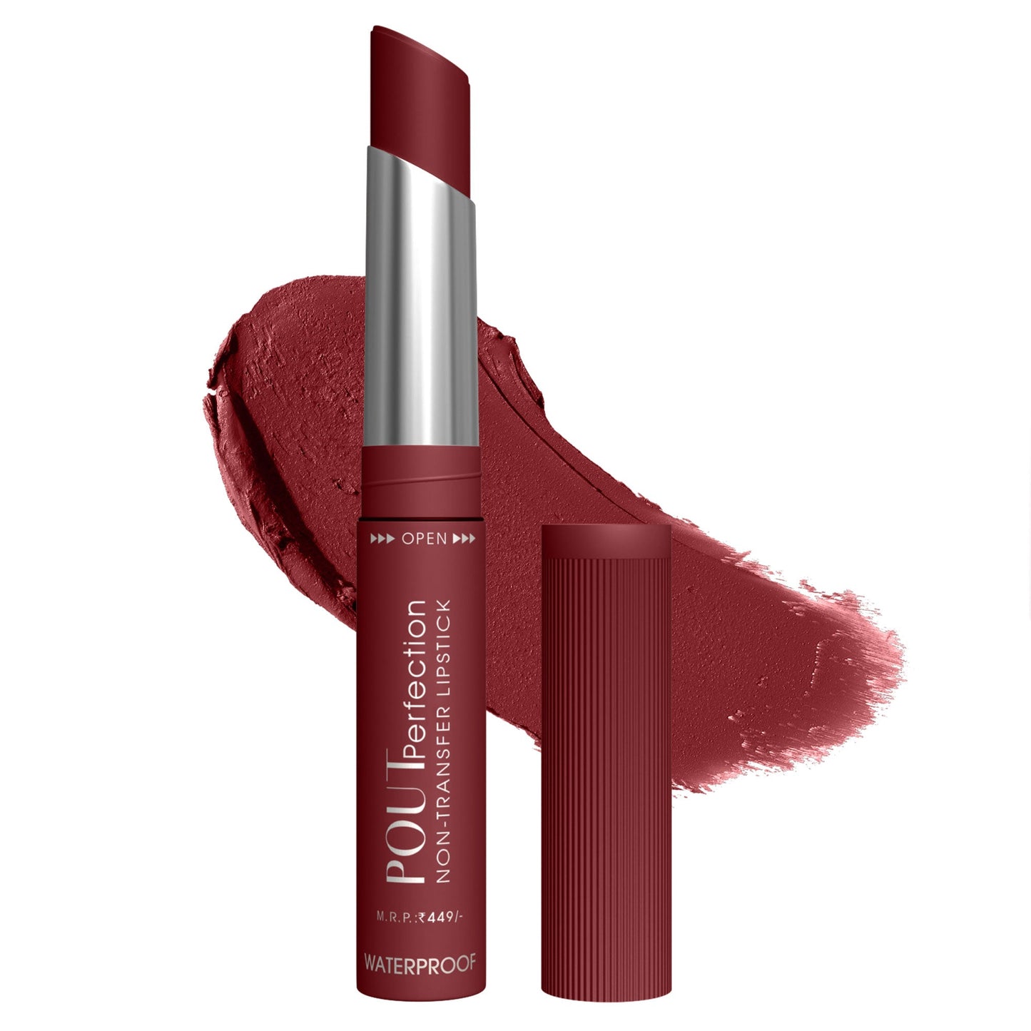 Beauty Berry Pout Perfection Non Transfer Lipstick 09 Bridal Mehroon