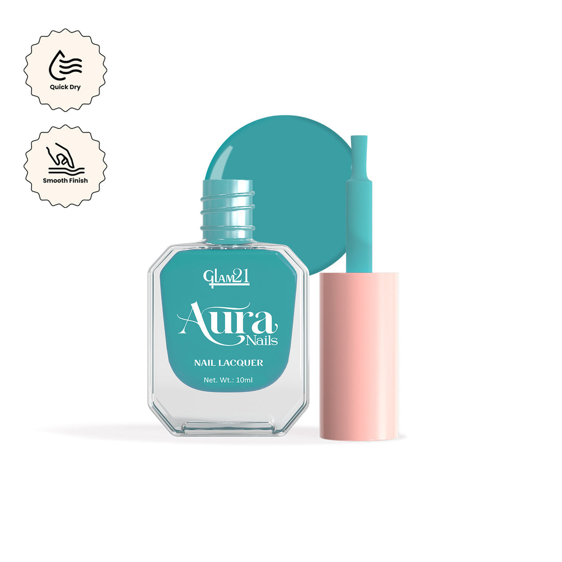 Glam21 Aura - Nail Lacquer (33Ocean Ink)