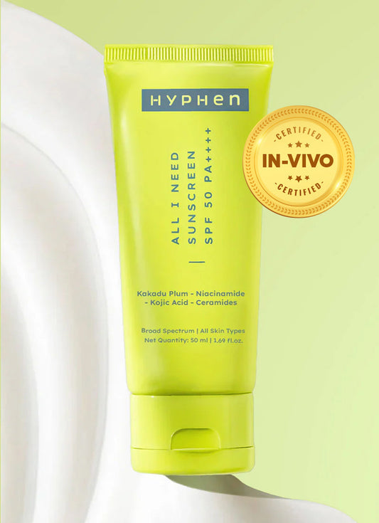 Hyphen All i need 2-in-1 moisturizing sunscreen spf 50 pa ++++ | 50 ml