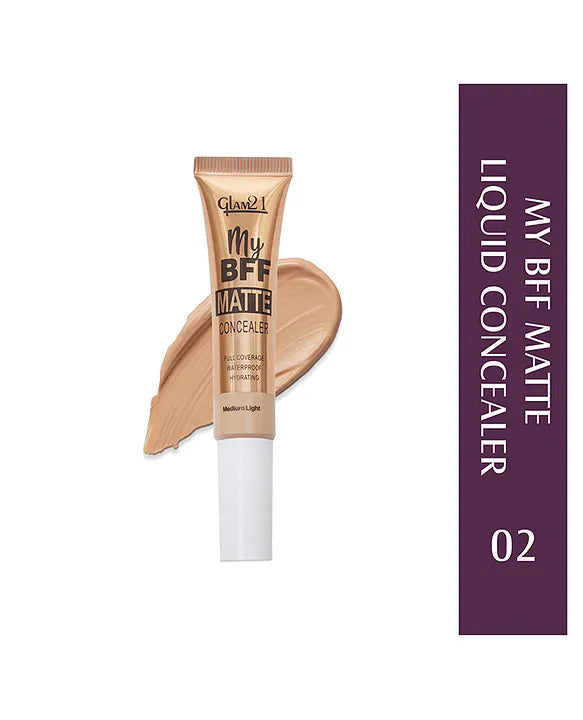 Glam21 My BFF Matte Liquid Concealer (02Medium Light)