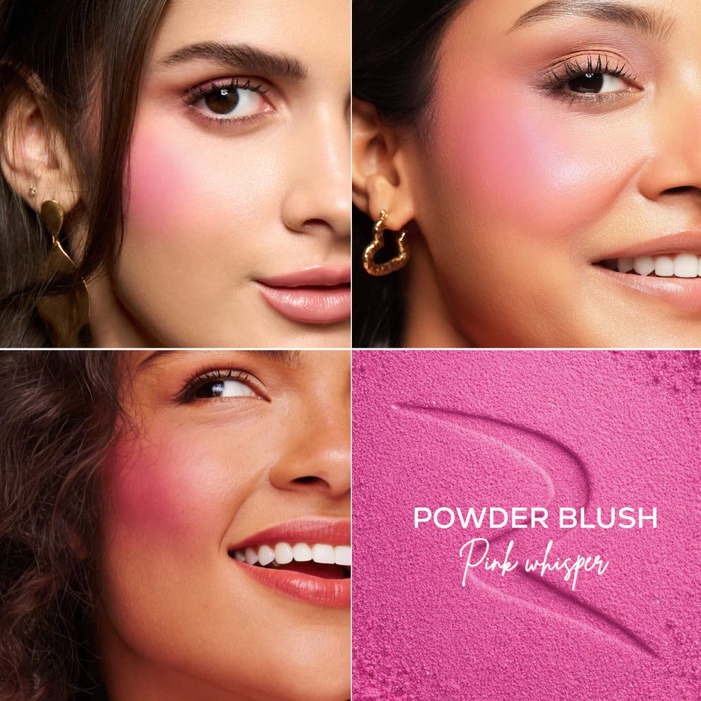RENEE You Are Blushing Powder Blush With Matte Finish, 5.5 g / Pink Whisper