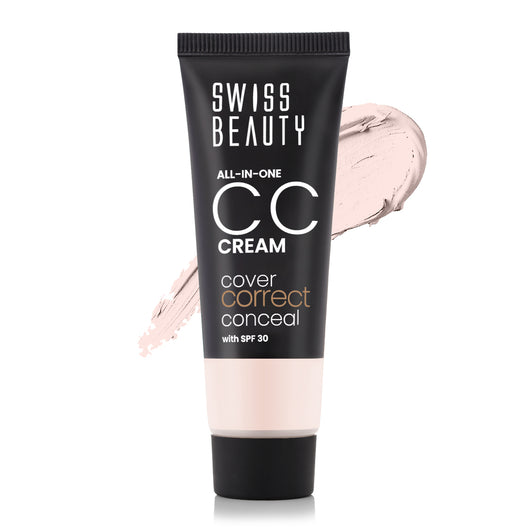 Swiss Beauty All-In-One CC Cream(01 Light Ivory)