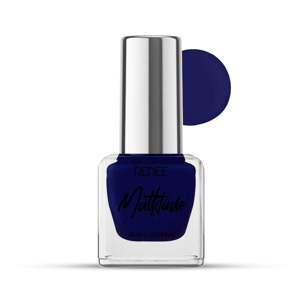 RENEE Mattitude Nail Paint 10ml (16 Midnight Glow)