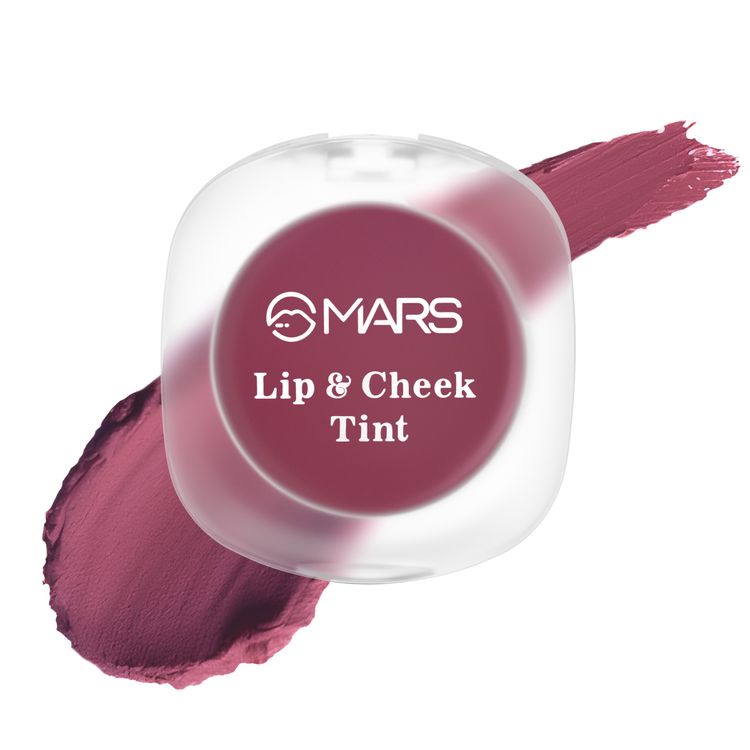 MARS Lip & Cheek Tint for Bold Pop Color (06-Dark Fuschia)
