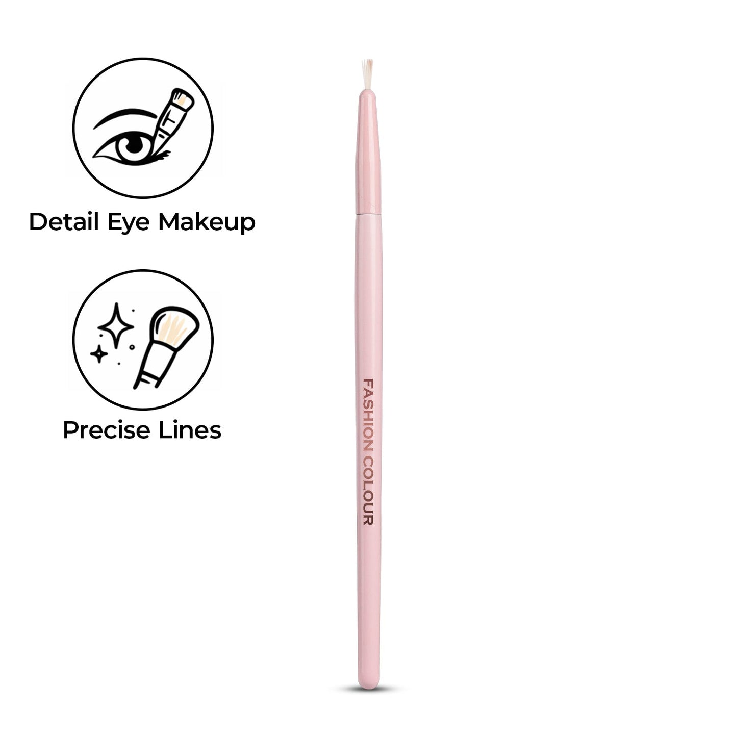 Fashion Color Bent Eyeliner Brush