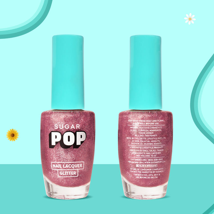 SUGAR POP Glitter Nail Lacquer (08 Cherry Blossom)